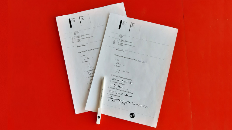 Digitisation of the TIGR participant questionnaires