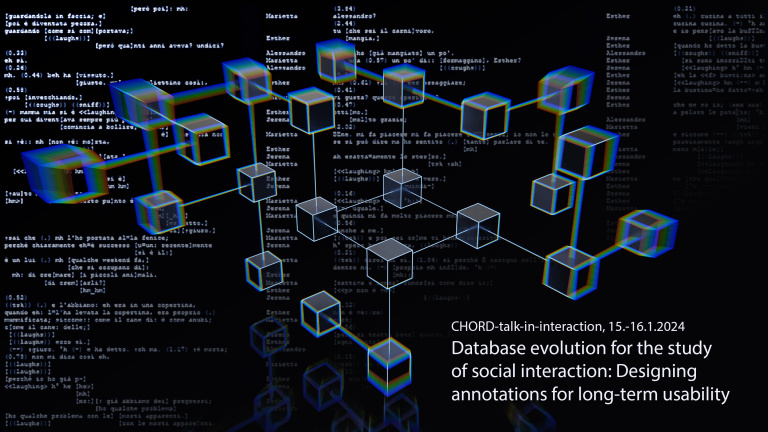Workshop on the evolution of linguistic databases and the design of their annotation schemas